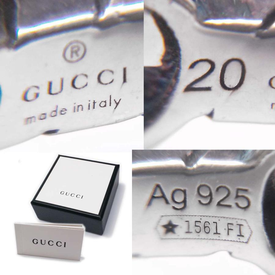 GUCCI（グッチ） 【美品】グッチ 指輪 インターロッキングG リング