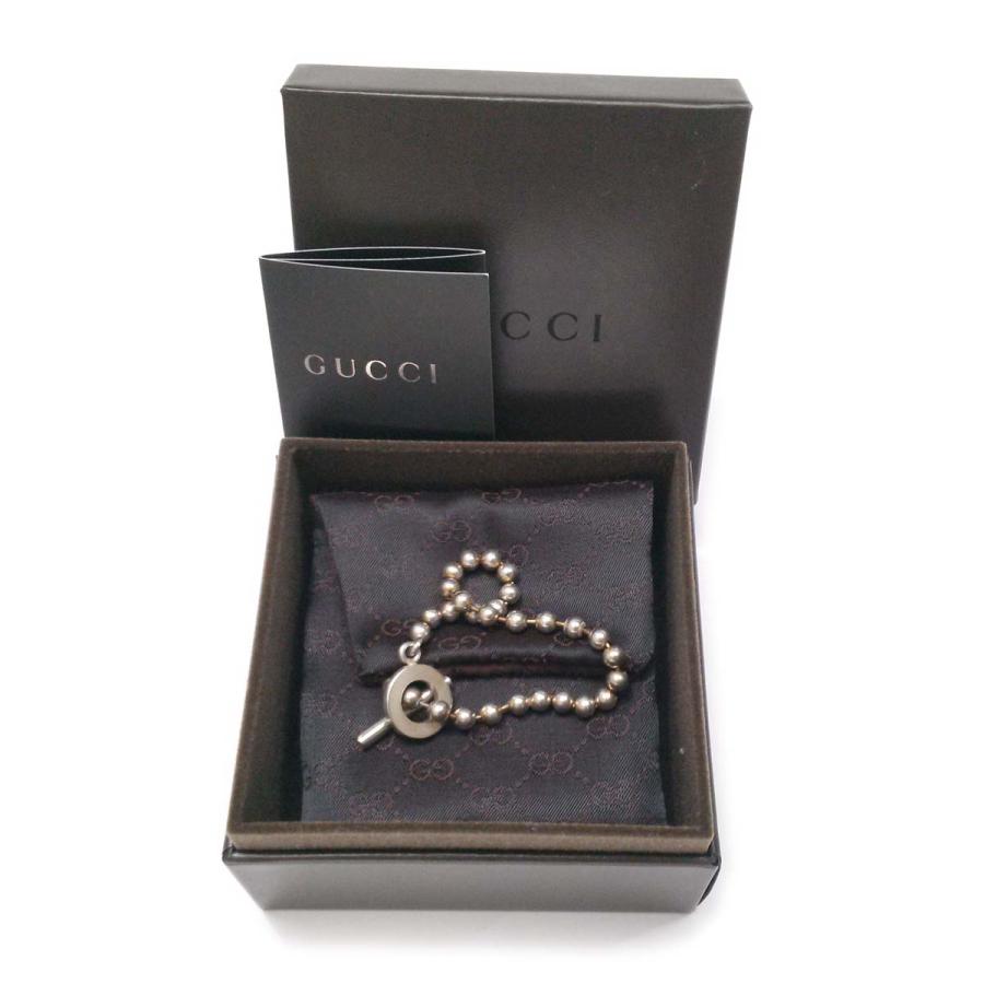 GUCCI（グッチ） 【美品】グッチ ボールチェーンブレスレット トグル