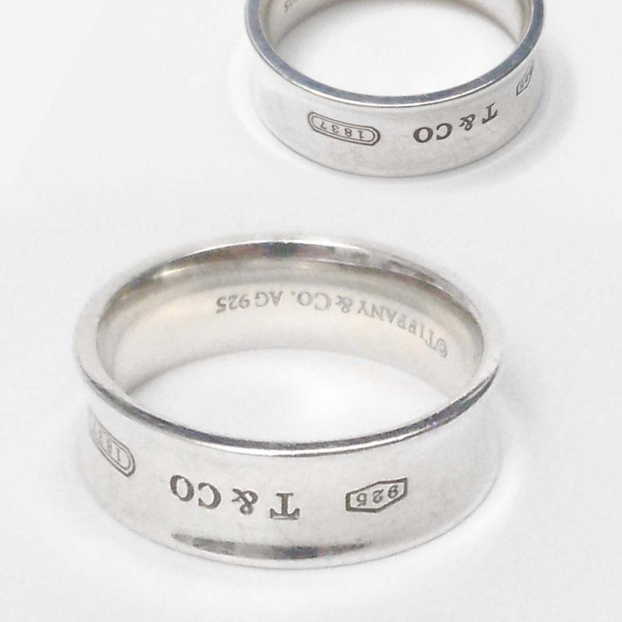 Tiffany ティファニー　1837リング　Ag925 ロゴ刻印　箱付き　13 TIFFANY&Co.（ティファニー） 新型【美品】ティファニー 1837リング