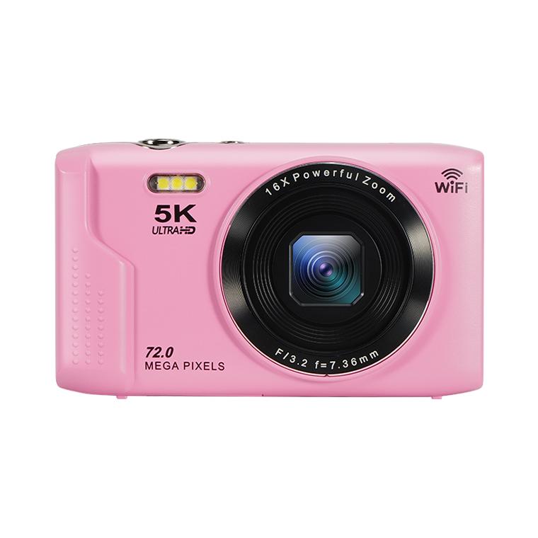 10%OFFで最安6912円／ デジタルカメラ 5K 7200w画素 高画質 16倍ズーム