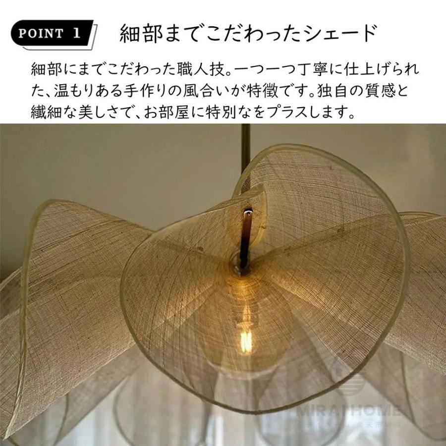 ペンダントライト 1灯 LED 北欧 おしゃれ 天井照明器具 吹き抜け 玄関 ダイニング 居間 吊り下げ照明 和風 シンプル オシャレ 工事不要 寝室 和室_2