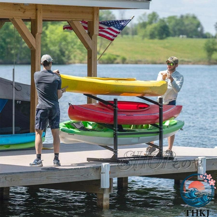 カヤック収納ラック 自立式 サーフボード スタンド SUP カヌー