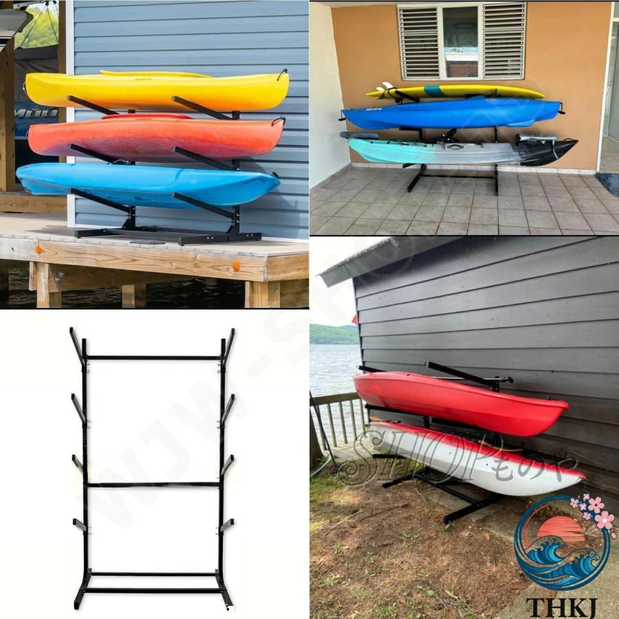 カヤック収納ラック 自立式 サーフボード スタンド SUP カヌー