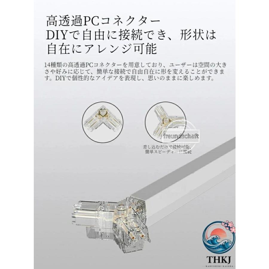 ハニカムライト ヘキサゴンライト LED 高輝度 ガレージ用六角形LEDライト 6500K 純白色光_11