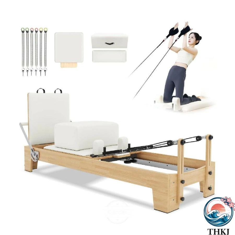ピラティスリフォームー 折りたたみ ボックス付きトレーニングマシン