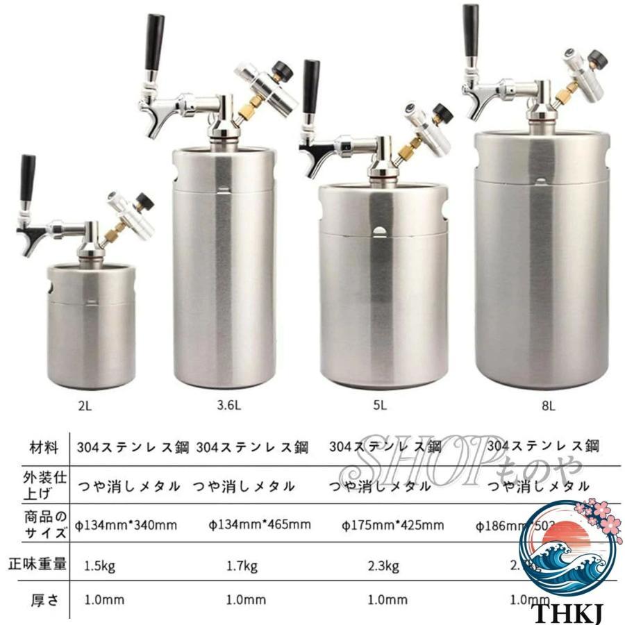ミニビール樽 ビールディスペンサー ビールサーバー ステンレス鋼