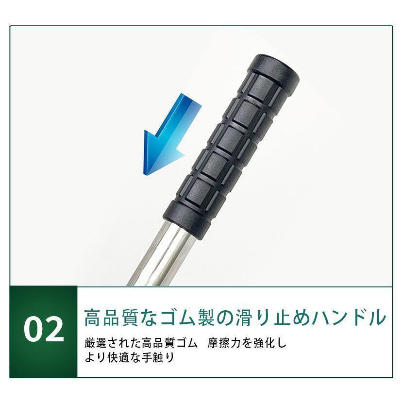 熊手 レーキ ハンドレーキ 芝生レーキ サッチ取りレーキ 芝生レベリングレーキステンレス鋼レベル土壌または汚れ地表面を簡単に TREEECFCST 903_7