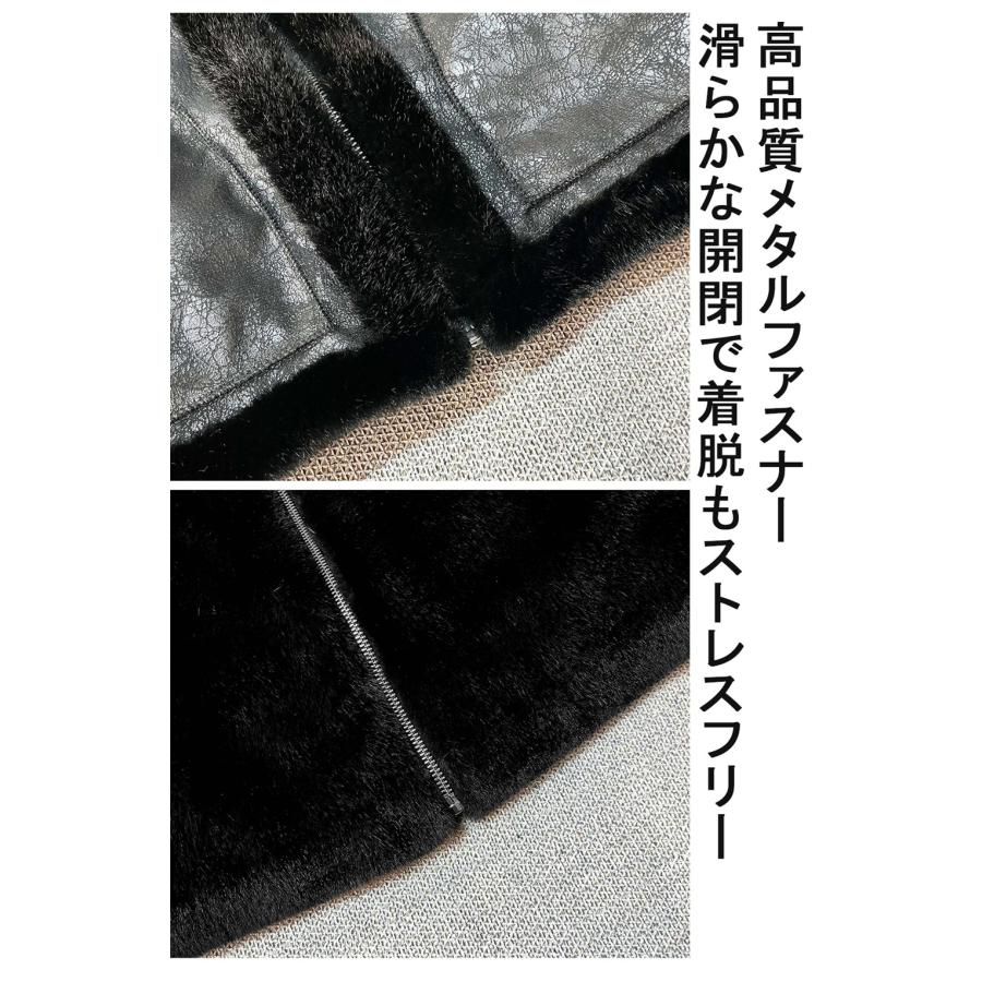 ファーベスト EU製 Emmauela ミラノ発 ミンク/カシミヤ混 ソフト 防寒