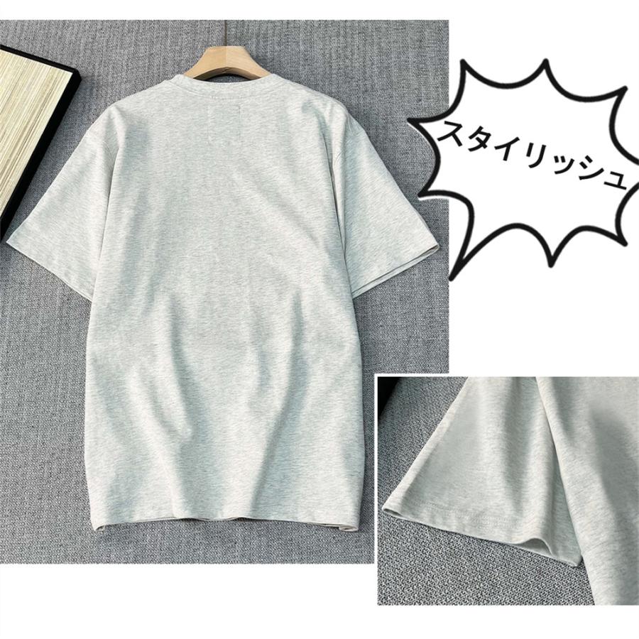 Tシャツ 半袖 EU製 christian milada ミラノ発 綿100％ スカル柄 個性 面白い ゆったり カットソー トップス カジュアル ストリート 街着 夏服 | ブランド登録なし | 10
