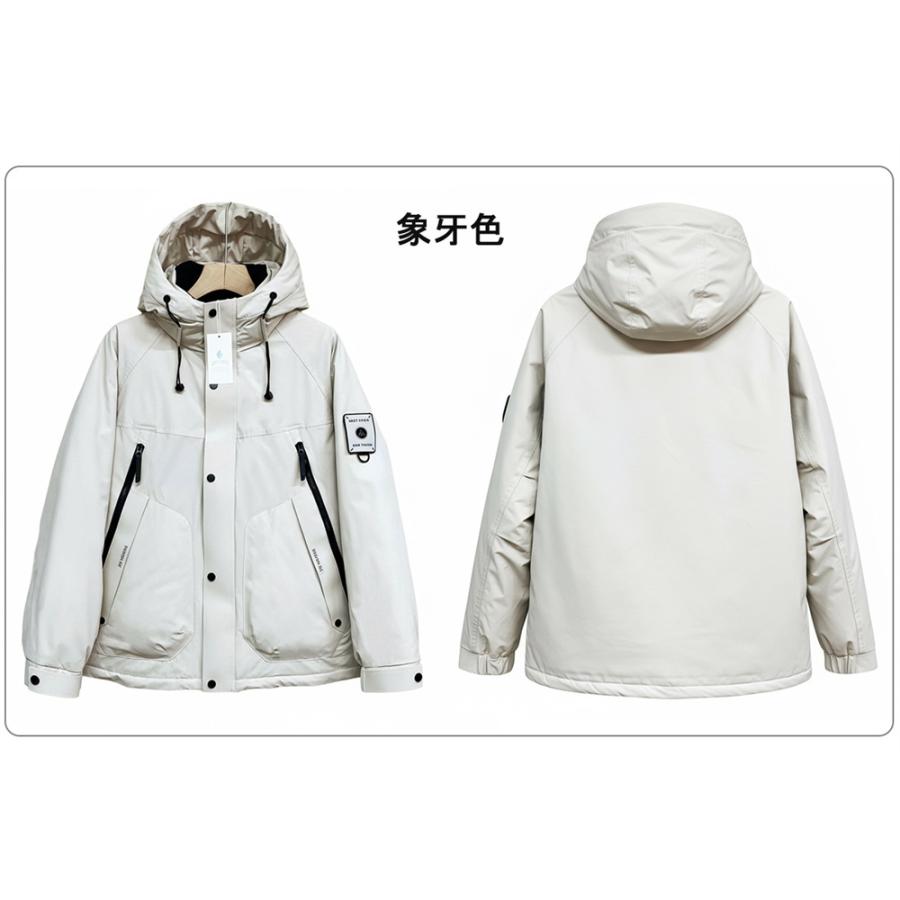 ダウンジャケット EU製 FRANKLIN MUSK アメリカ ニューヨーク発 グースダウン90％ 防寒 防風 防水 軽量 厚手 アウター マウンテンパーカー 男女兼用 | ブランド登録なし | 13