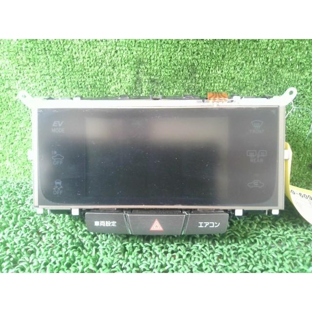 クラウン DAA-AWS210 エアコンパネル A/Cスイッチパネル 1J6 84012