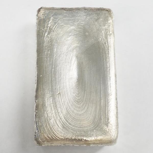 中古AB/使用感小 インゴット 純銀 1kg 田中貴金属 銀地金 品位99.99