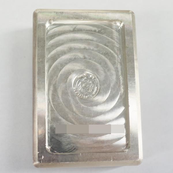 中古AB/使用感小 インゴット 純銀 1kg スコッツデール シルバー