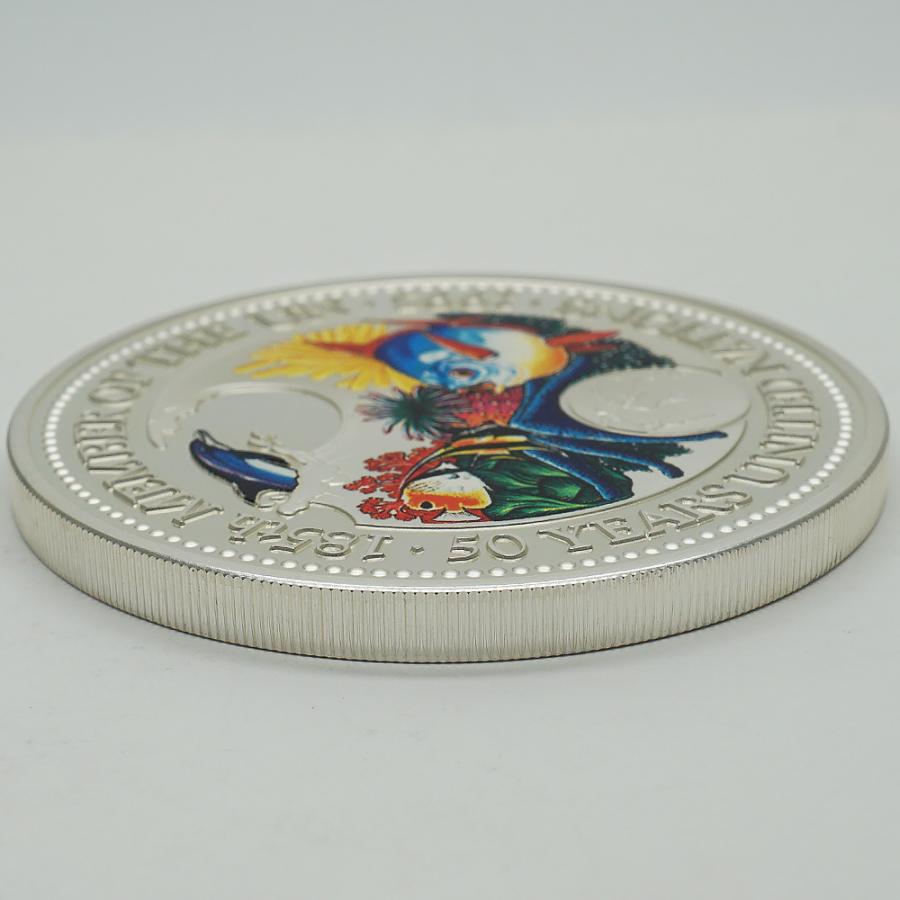 貨幣 パラオ共和国 国連50年 20ドル 銀貨 海洋図 156g 1995年 SV1000 シルバーコイン ケース付き メダル  【ジュエラー】  20446312