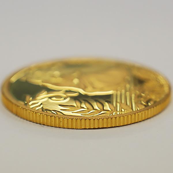中古AB/使用感小 貨幣 ディズニー シンデレラ コイン DISNEY 1/4オンス 1/4oz 約7.7g ニウエ発行 金貨 純金 硬貨 20511275059_2