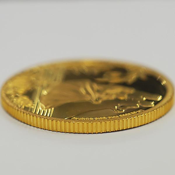 中古AB/使用感小 貨幣 ディズニー シンデレラ コイン DISNEY 1/4オンス 1/4oz 約7.7g ニウエ発行 金貨 純金 硬貨 20511275059_3