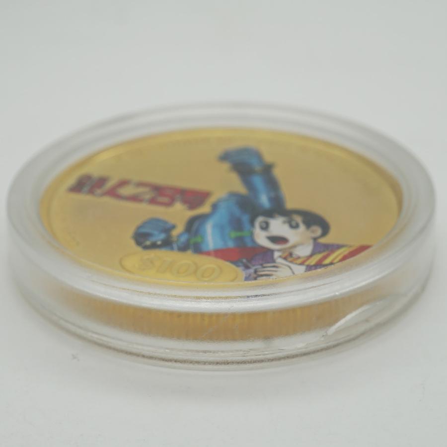 中古AB/使用感小 貨幣 鉄人28号 50周年記念 純金コイン 英連邦ツバル