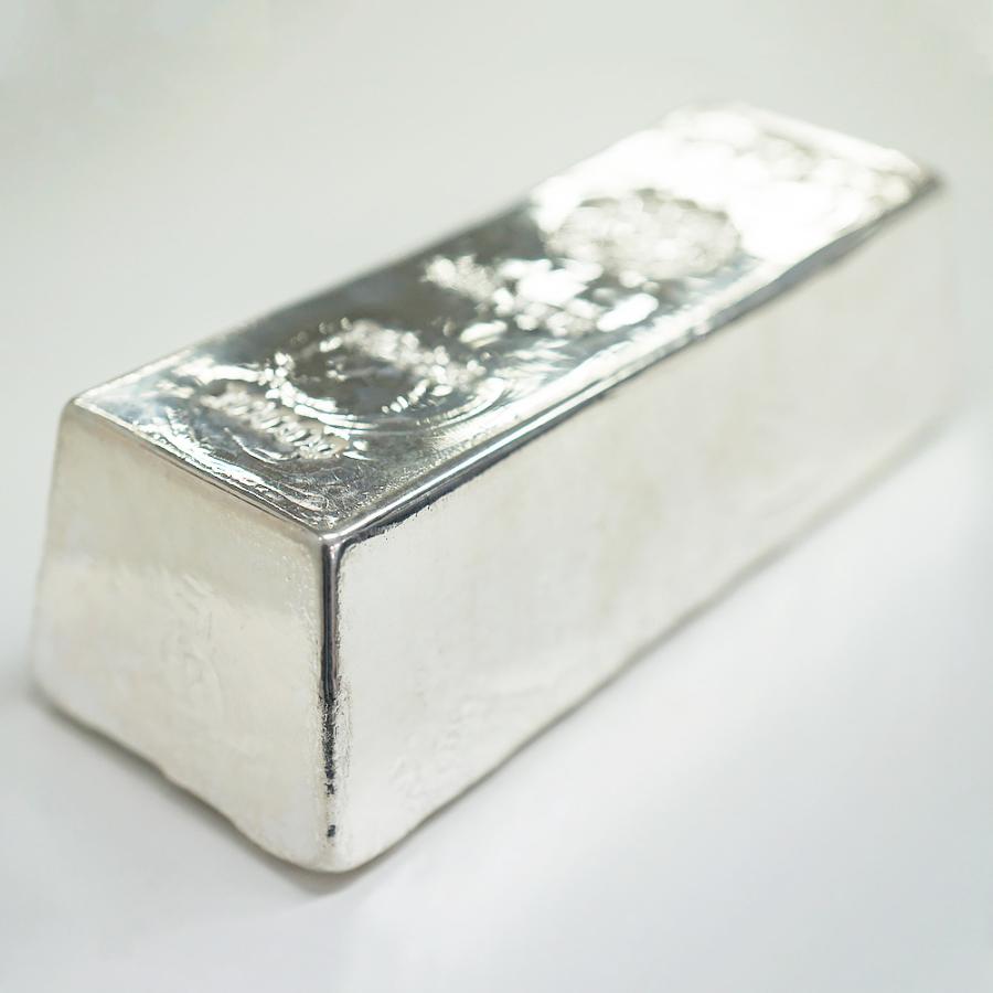 石福金属興業製　銀地金　純銀　インゴット　1㎏　(1000グラム)　5本 銀地金1kg - 石福金属興業ネットショップ