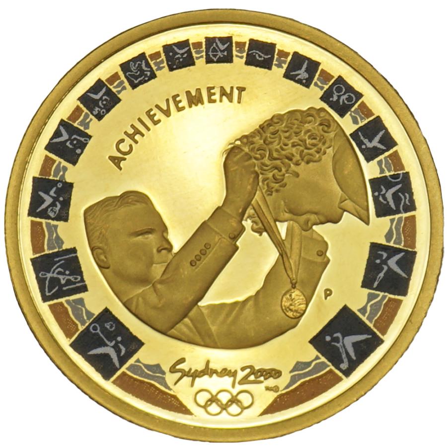 中古AB/使用感小 貨幣 2000年シドニーオリンピック公式記念 純金コイン 100ドル メダル授与式 エリザベス2世 金貨 20516698068  : APRE - 通販 - Yahoo!ショッピング