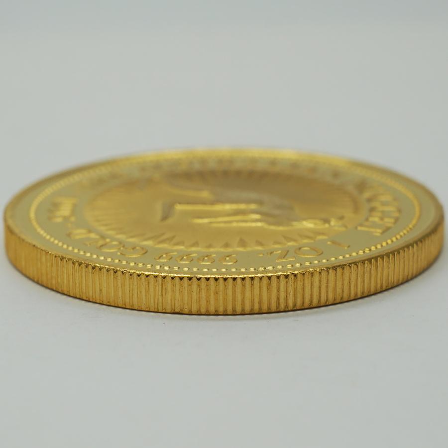 中古AB/使用感小 貨幣 カンガルー 金貨 純金 1オンス 1oz 約31.1g 1995 
