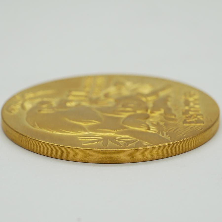 中古AB/使用感小 メダル 純金 手塚治虫 21世紀カウントダウン 限定版