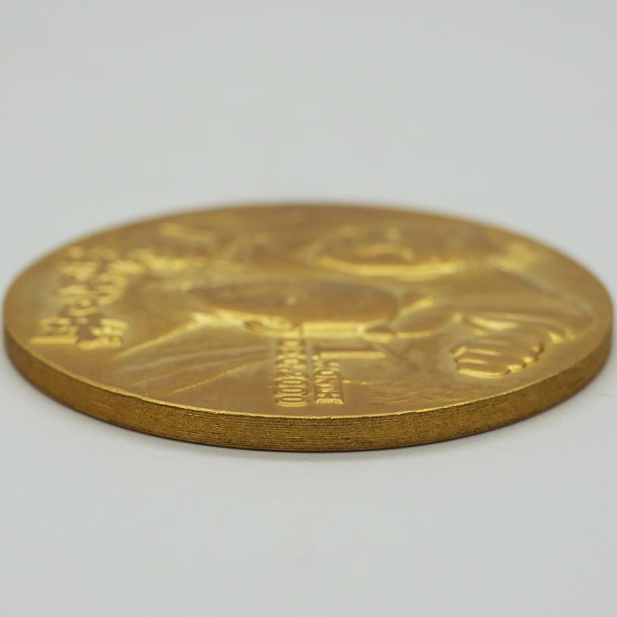 中古A/美品 メダル 純金 手塚治虫 21世紀カウントダウン 限定版美術