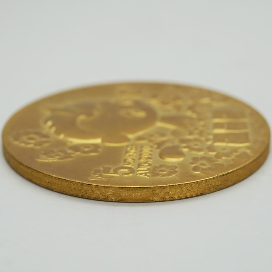 中古AB/使用感小 メダル 純金 手塚治虫 21世紀カウントダウン 限定版