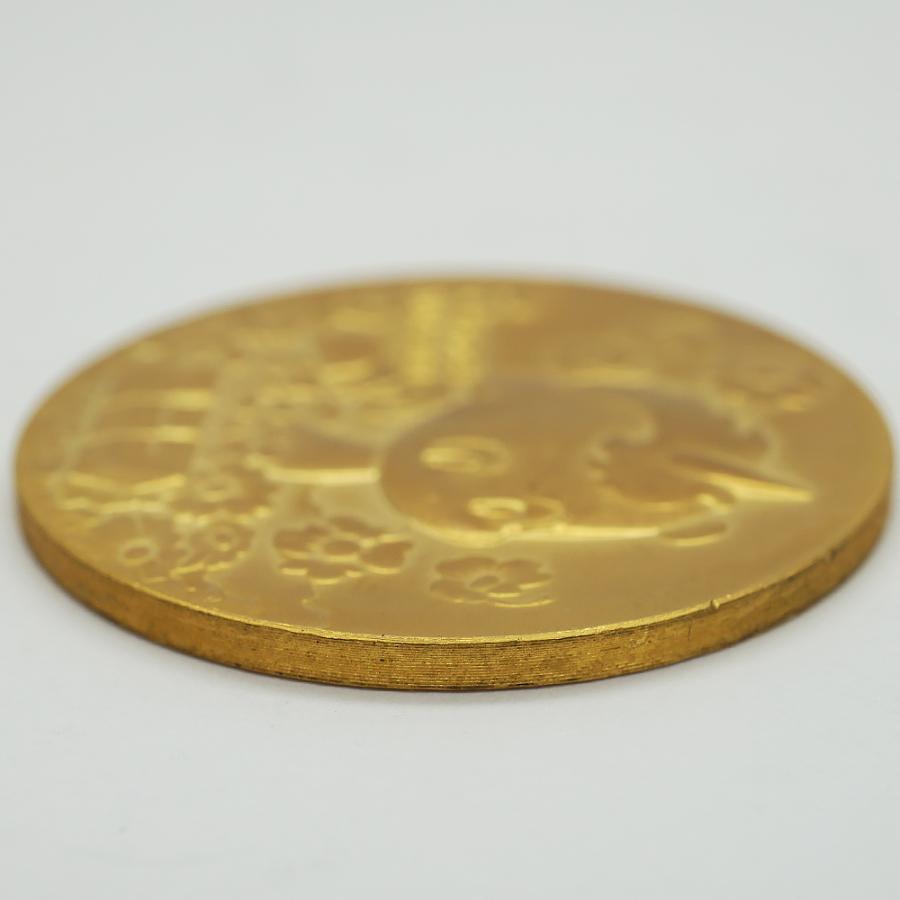 中古AB/使用感小 メダル 純金 手塚治虫 21世紀カウントダウン 限定版
