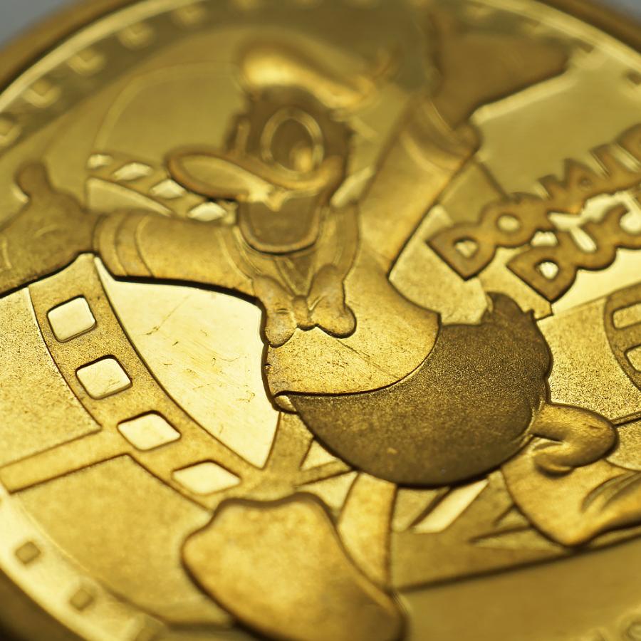 中古B/標準 貨幣 ディズニー ドナルド・ダック コイン DISNEY 1/4オンス 1/4oz ニウエ発行