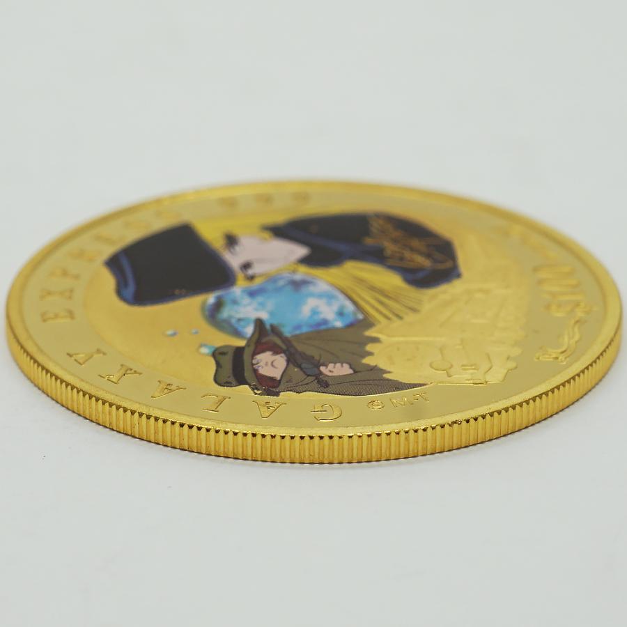 中古B/標準 貨幣 銀河鉄道999 誕生30周年 公式記念貨幣 純金
