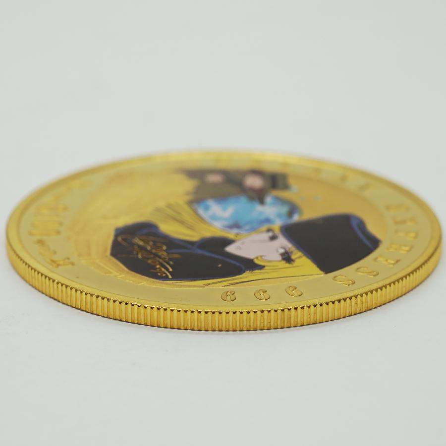 中古B/標準 貨幣 銀河鉄道999 誕生30周年 公式記念貨幣 純金コイン