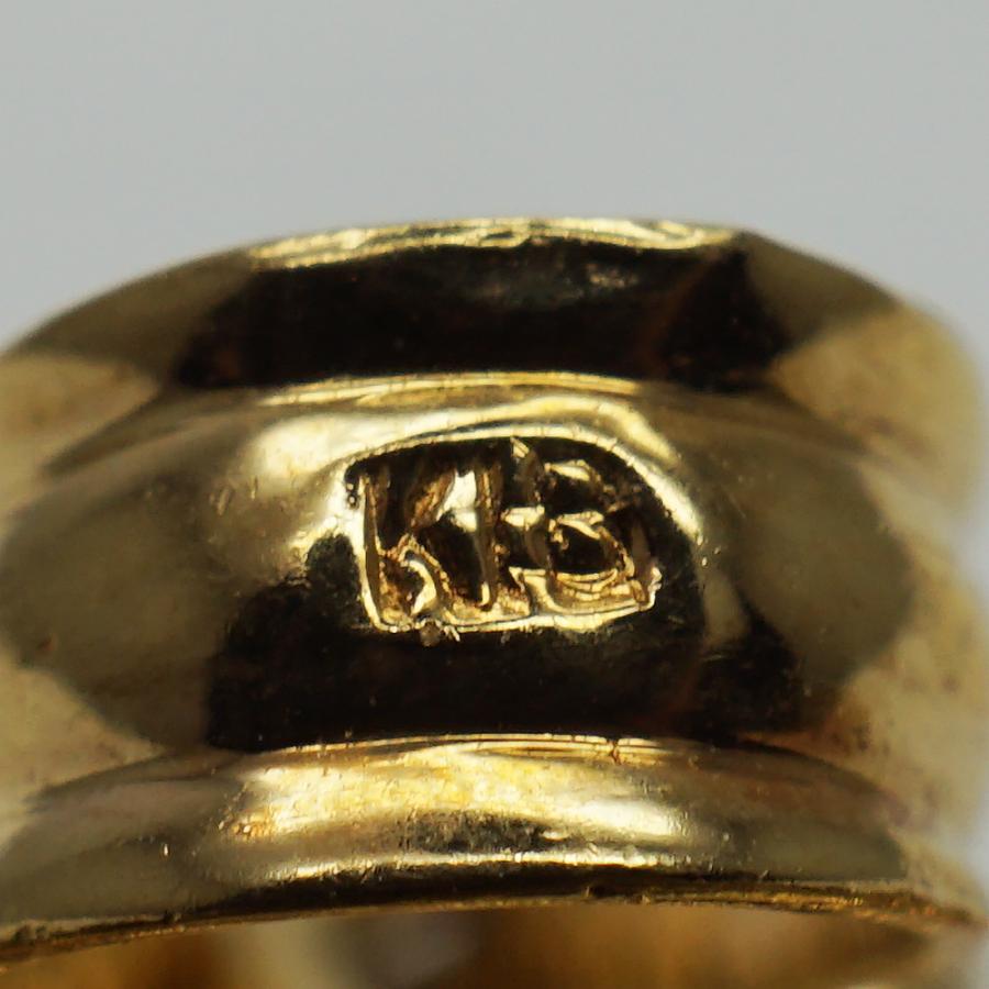 コイン：K24/枠：K18 ペンダントトップ ホース 2002年 1/10オンス 1