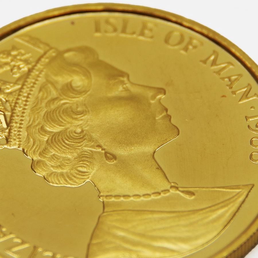 中古AB/使用感小 貨幣 マン島 キャットコイン 1988年 マンクスキャット