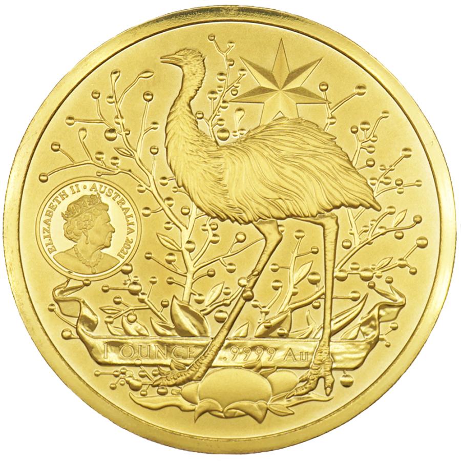 中古A/美品 貨幣 カンガルー 金貨 純金 1オンス 1oz 1993年