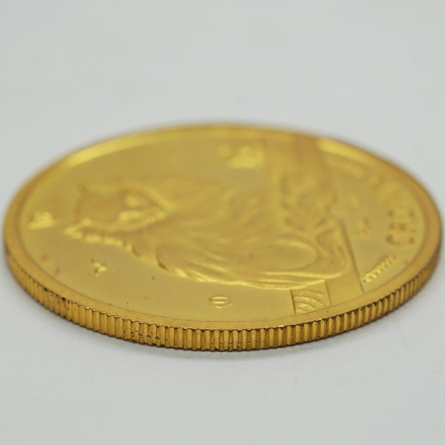 中古B/標準 貨幣 マン島 キャットコイン 金貨 純金 1/5オンス 1/5oz 約