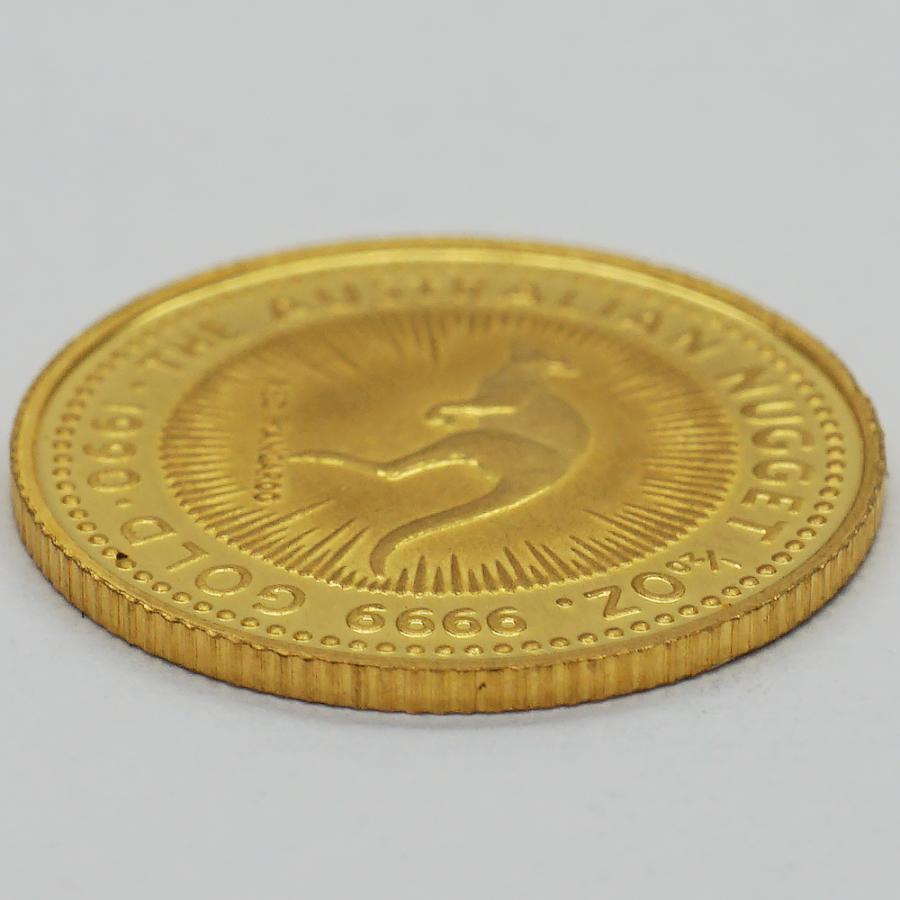 中古B/標準 貨幣 カンガルー 金貨 純金 1/20オンス 1/20oz 1990年 オーストラリア ナゲット コイン 硬貨 メダル  20543545077 気になるカンガルー金貨の価値は?オーストラリア政府発行の地金型金貨 | 海外金貨の買取はこちら買取本舗