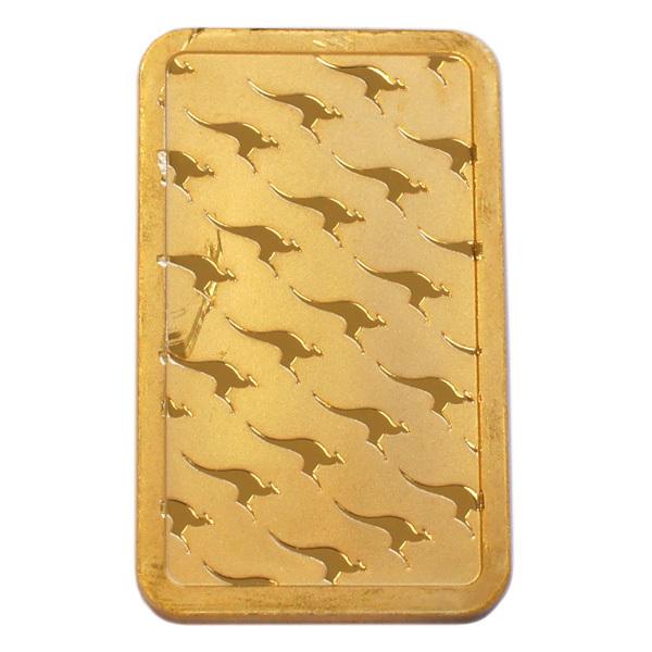 中古AB/使用感小 純金 インゴット 24金 10g パースミント 流通品 K24