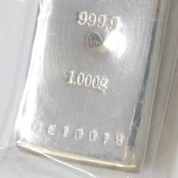 純銀 インゴット バー 1kg APRE SILVER 銀地金 品位999.9 シルバー 品質証明書付 新品