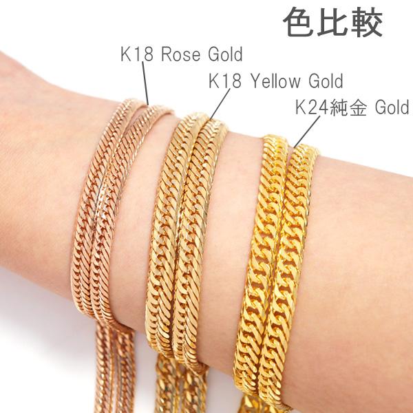 750刻印あり！喜平ネックレス 約50cm 約30g 新品】ネックレス 喜平 ネックレス ローズゴールド K18 トリプル12面