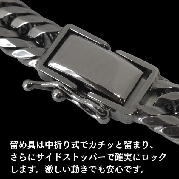 新品】ブレスレット K18 ブラック 喜平 ブレスレット トリプル12面
