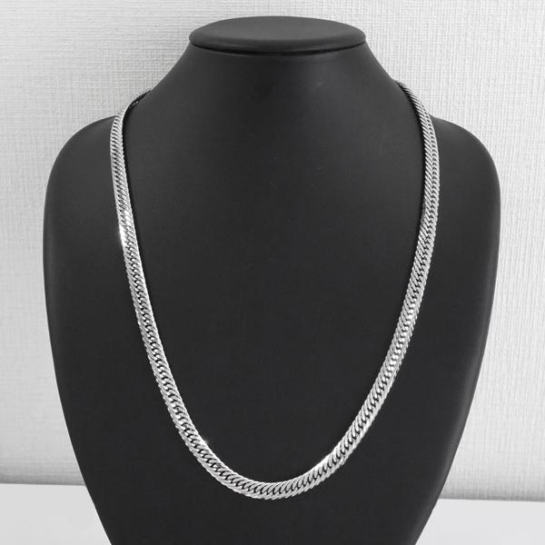 新品】ネックレス 純プラチナ 喜平 トリプル12面 60cm 100g 造幣局検定