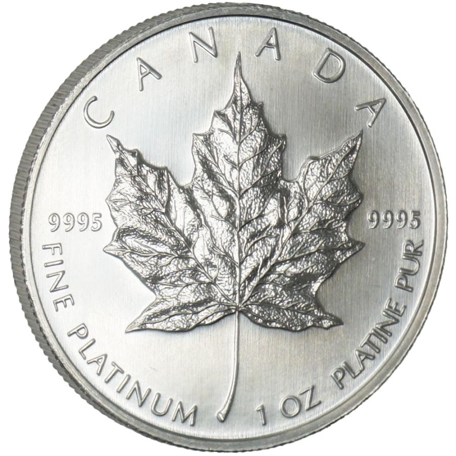 中古SA/極美品 純プラチナコイン メイプルリーフ 1オンス 1oz ランダムイヤー カナダ 白金 地金型 メープルリーフ Pt999 プラチナ :  APRE - 通販 - Yahoo!ショッピング