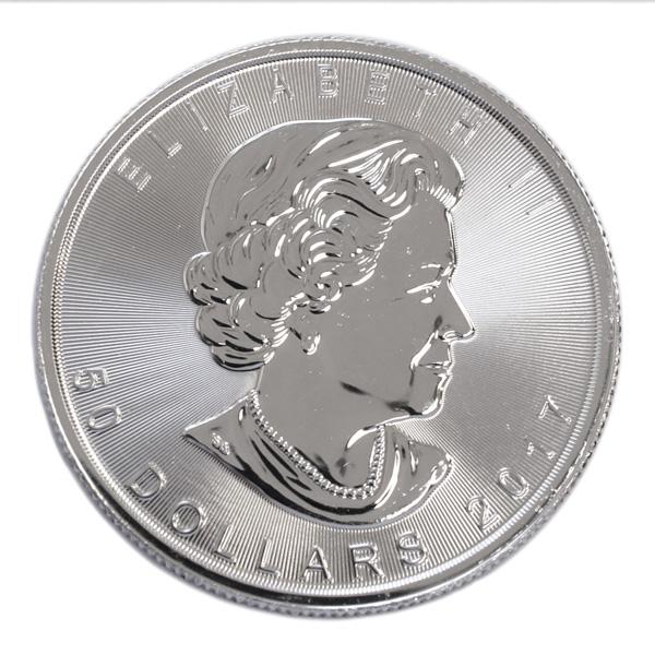 中古SA/極美品 純プラチナコイン メイプルリーフ 1オンス 1oz ランダム 