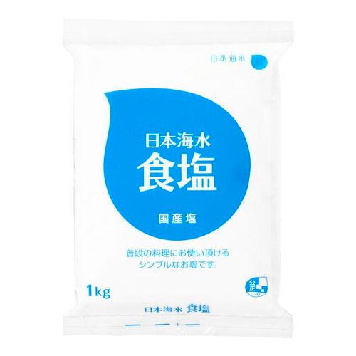 ジャパンソルト（JAPANSALT） 日本海水 食塩 1Kg ×6 メーカー直送