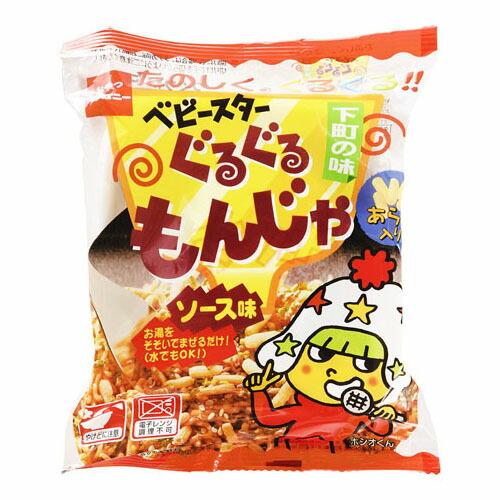 ベビースター おやつカンパニー ベビースター ぐるぐるもんじゃソース味 36g ×12