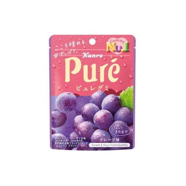 Kanro（カンロ） ピュレグミ グレープ 56g ×6 メーカー直送 : XPRICE