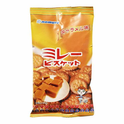 野村煎豆加工店 野村煎豆 ミレービスケット キャラメル味 110g ×20
