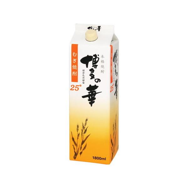 福徳長酒類 福徳長 単式25°博多の華 麦 パック 1.8L x1 メーカー直送