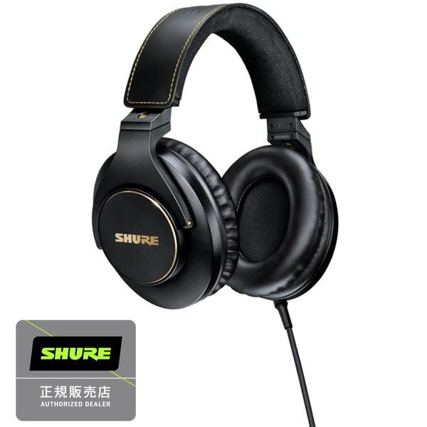 SHURE（シュア） ヘッドホン 有線 SRH840A-A ブラック 密閉型 着脱式