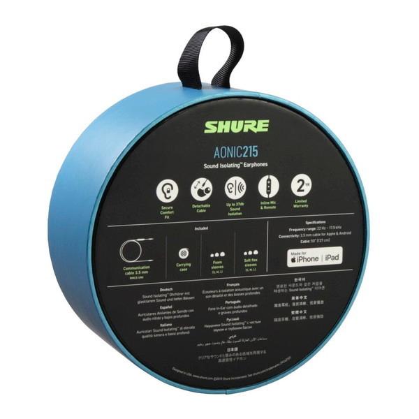 SHURE（シュア） SHURE SE215DYBK+UNI-A トランスルーセントブラック